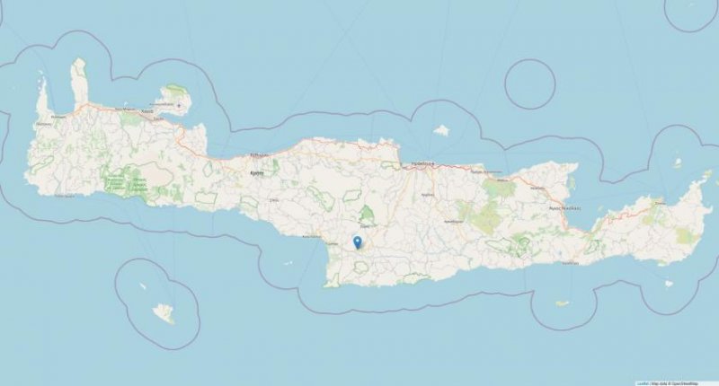 Mires Kreta, Mires, Geschäftshaus im Stadtzentrum m. Ladenlokal u. 2 Wohnungen Gewerbe kaufen
